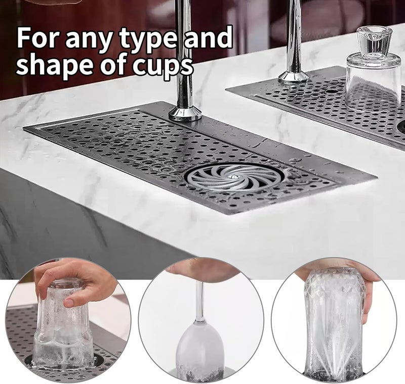 Primst G1/2'' Stainless Steel Bar Glass Rinser, Pitcher Rinser Automatic Cup Washer for Bar, Restaurant and Hotel, Glass Washing Faucet Head - Image 5